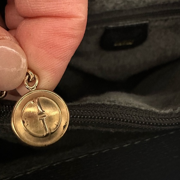 Gucci Black Tote with Bamboo Handles - Picture 11 of 13